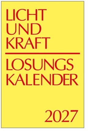 Preview: Licht und Kraft 2027, Buchausgabe